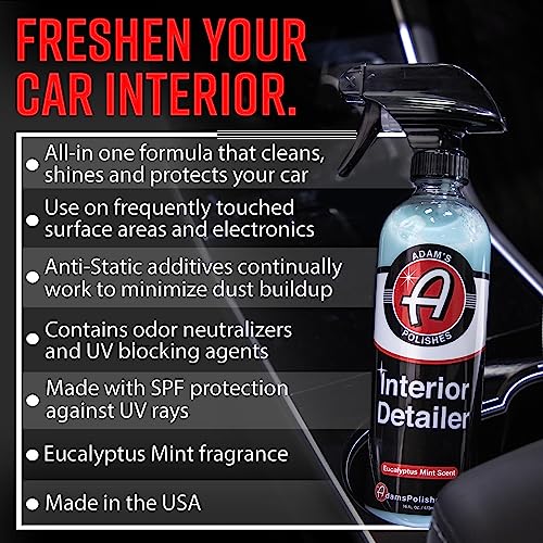 Interior Detailer 16oz - Total Car Interior Cleaner, Protectant & Dressing, All Purpose Cleaner & Leather Conditioner, Vinyl, Dashboard, Screen, Seat Cleaner & More - view 2