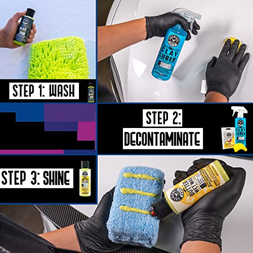 Clay Bar & Luber Combo Kit for Smooth Paint, 6-Piece Set - view 2