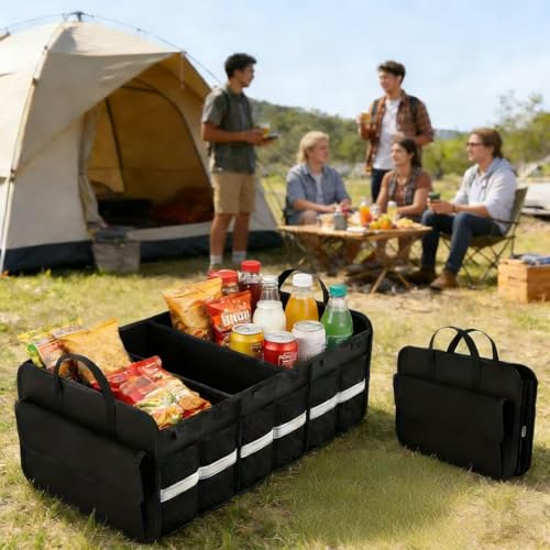 100L Car Trunk Organizer,Foldable Organizer for SUV & Sedans - view 7