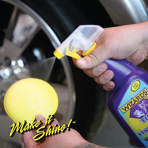 Tire & Vinyl Shine Dressing - UV Protect Rubber & Trim Spray, 22oz - view 5
