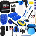 Car Wash Detailing Kit, Car Washing Kit with Foam Gun, Car Wash Brush