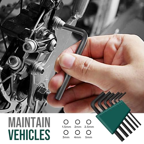 Small Tool Kit Compact Set for Home and Office DIY, Green - view 6
