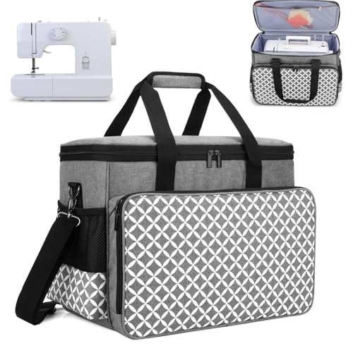 Sewing Machine Carrying Case, Universal Sewing Machine Tote Bag