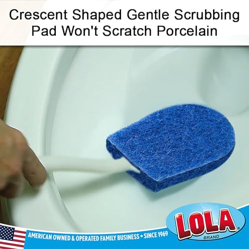Bath & Toilet Bowl Scrubber Brush w/Comfort Handle & Hang Hole- 2 Pack - view 3