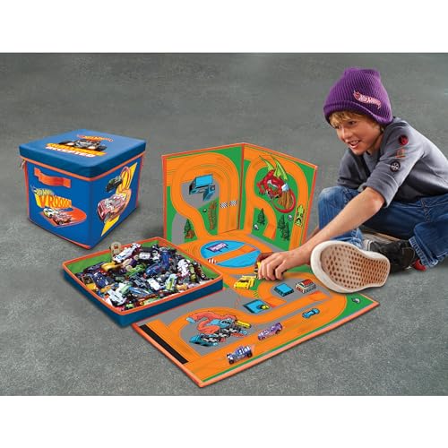 Tara Toy ZipBin 300 Car Storage Cube & Playmat - Holds 300 Cars, Durable Toy Organizer for Kids Age 3+, Playmat and Storage Solution - view 5