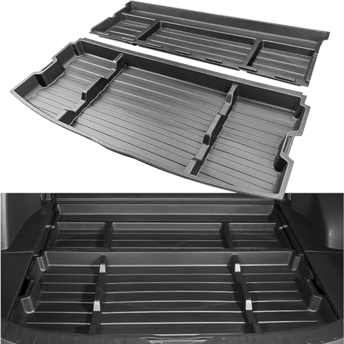 For 2019-2025 Toyota RAV4 Trunk Hidden Storage Box, SUV Insert Cargo Rear Hatch Organizer, Extra Space fits RAV4 LE XLE XSE TRD Hybrid Under Cargo Floor Accessories