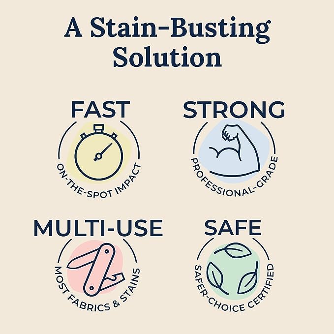 Messy Eater Stain Treater - 4oz 2-Pack Spray & 16oz Refill Pouch - Laundry Spot Cleaner for Baby Clothes, Carpet & Fabric - view 3