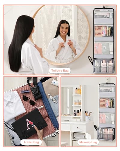 Birthday Gifts for Women, Hanging Travel Toiletry Bags for Teens, P - view 6