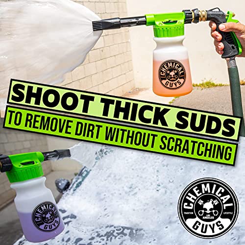 CWS_402CW 14-Piece Arsenal Builder Car Wash Kit W/Foam Gun, Bucket and (5) 16 oz Car Care Cleaning Chemicals (Works w/Garden Hose) with Mr. Pink Foaming Car Wash Soap, 16 oz - view 3
