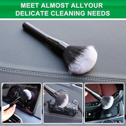 1 Pack Exquisite Microfiber Duster Brush with Soft Fibers, Dust Brushes, Efficient Dust Removal, Cleaning Tool Perfect for Car Interior, Digital Devices, Keyboards, Artwork, Craft - view 6