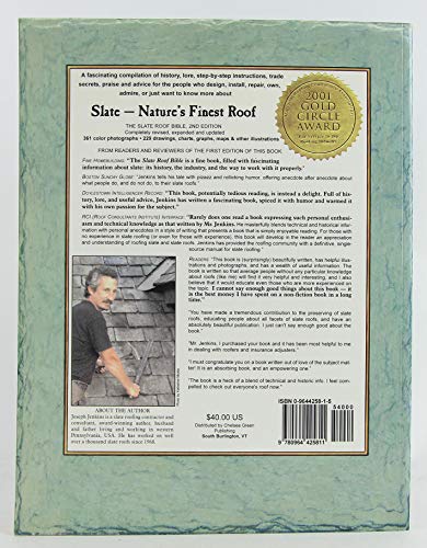 The Slate Roof Bible: Understanding, Installing and Restoring the World's Finest Roof (The Slate Roof Bible, 2nd Edition) - view 2