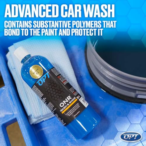 Optimum No Rinse Wash and Shine Version 5 - ONR Rinseless Car Wash Soap for Auto Detailing, Use On Paint, Ceramic Coatings, Glass, Interior (32 Oz) - view 4
