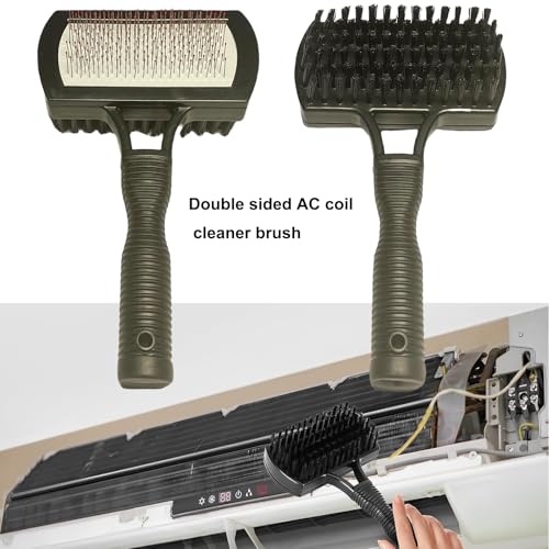Air Conditioner Fin Cleaning Kit, HVAC Coil Cleaner Set AC Fin Comb Brush - view 3