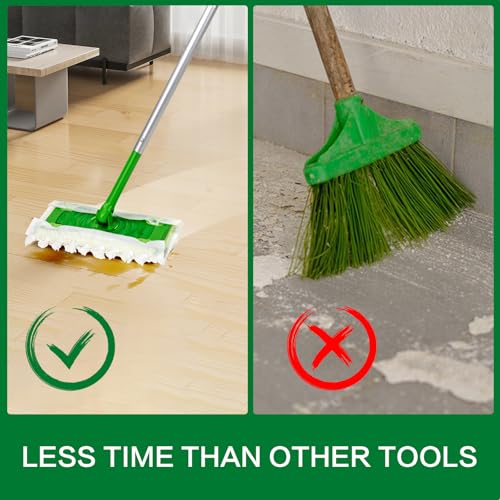 100Pcs Heavy Duty Dry Cloths Compatible with Swiffer Sweeper Mop - view 5