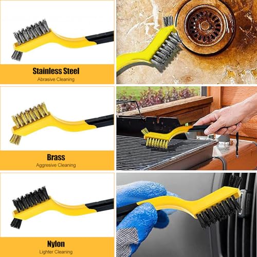 Car Wash Brush with Long Handle, 55 inch Car Wash Mop Car Wash Kit Mitt Retractable Bent Pole Car Wash Brush for Cars RV Truck Boat - view 5