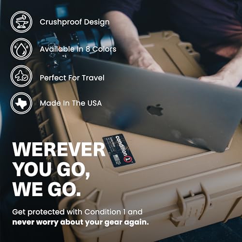 25" Large Waterproof Hard Case, Model 839, Black - view 4