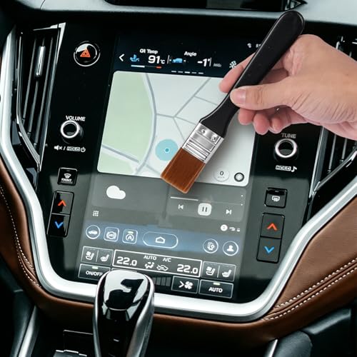Soft Car Interior Detailing Kit,Car Duster Brush, Easy to Clean Interior Brush, Exterior Cleaning Tool, Auto Detailing Brushes for Dashboard, Air Vents, Seat Crevices, Skylight, Wheels & Tires - view 6