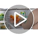 RollOut Fridge Drawer 6", BPA-Free Clear Rolling Refrigerator Organizer Bin with Adjustable Dividers and Handles for Produce, Food, Meal and Snack Storage - view 7