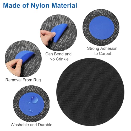 48 Pcs Carpet Spot Markers 4 Inch Circle Floor Dots for Classroom - view 3