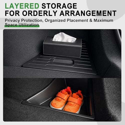 Trunk Side Storage Bins for 2024-2026 Tesla Model 3 Highland - view 5