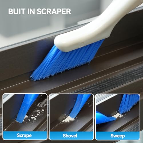 Crevice Cleaning Brush Set for Kitchen & Window Tracks, 4-Piece - view 4