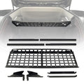 For Toyota RAV4 2019-2025 Car Accessories Modular Storage Molle Panel Cargo Shelf Organizer Luggage Carrier Rack Aluminum Alloy (with Split Cross Bar)