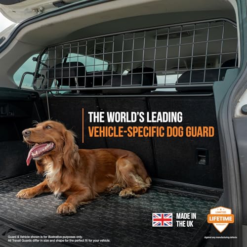 Guard Compatible with Volkswagen T-ROC 2017-2022 TDG1681 - Vehicle-Specific Dog Barrier Luggage Barrier Load Separator - view 6