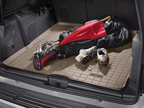 Cargo Trunk Liner for Audi Q7, SQ7 Behind 2nd Row (40853), Black - view 6