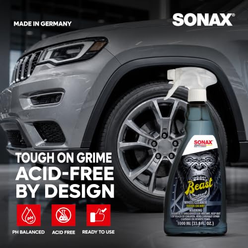 The Beast Wheel Cleaner, Color-Changing Non-Acid Formula, 1 Liter - view 4