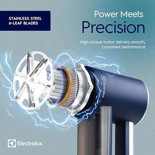 Rechargeable Fabric Shaver | 3-Speed Lint Remover for Clothes & Furniture | Eliminates Fuzz & Pilling | Electric Lint Shaver with LED Display & Type-C Fast Charging Port - Blue - view 2