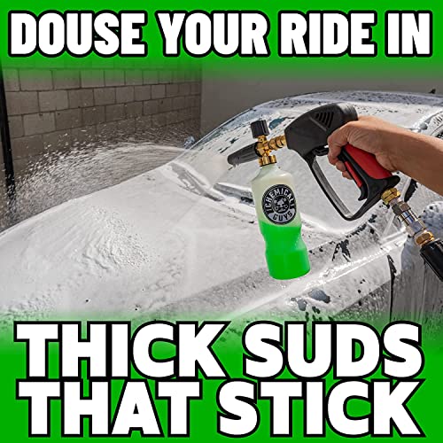 CWS_110FC 16-Piece Arsenal Builder Carwash Kit, Foam Cannon, Bucket (6) 16 oz Car Care Cleaning Chemicals (Works w/Pressure Washers) with Honeydew Snow Foam Car Wash Soap, 16 oz - view 2