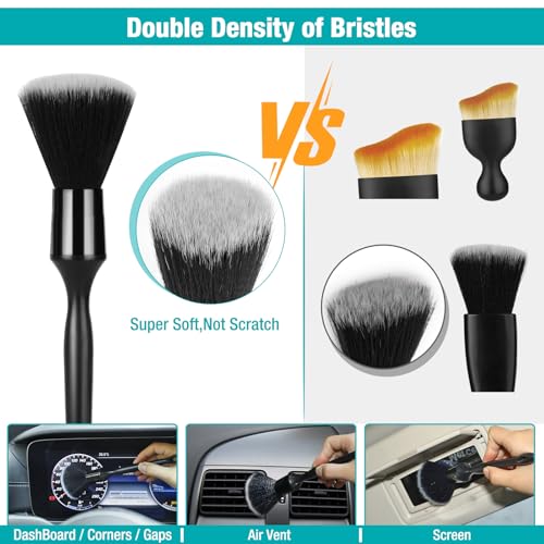 Car Interior Duster Detailing Cleaning Gel Brushes Kit - view 4