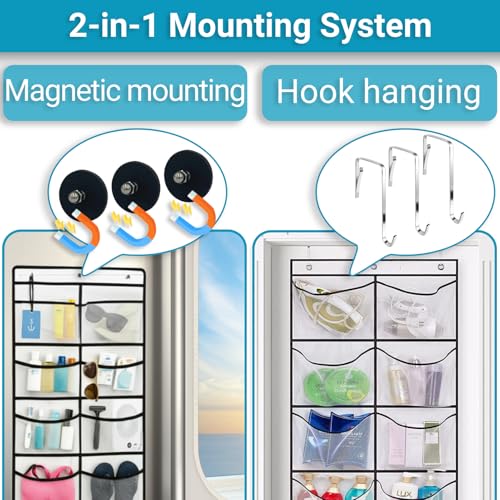 Magnetic Cruise Organizer, 14 Large Durable Pockets (67" x 21.6") - view 4