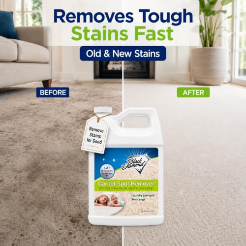 Carpet & Upholstery Cleaner: Fast Acting Deep Cleaning Spot & Stain Remover Spray (1-Gallon) - view 2
