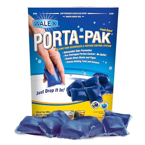 Porta-Pak RV Toilet Treatment Drop-Ins - Fresh Scent, 10-Pack