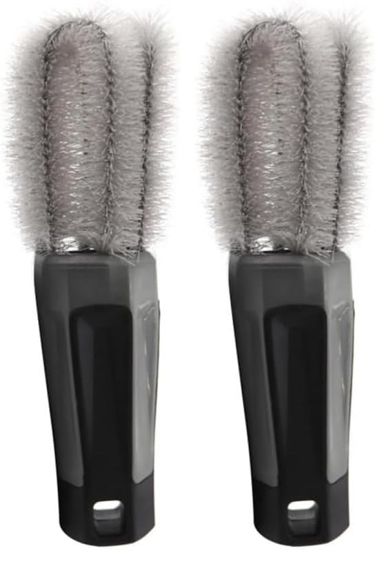 Car Lug Nut Brush Auto Detail for Wheels and Tires Sturdy Sponge Brush for Lug Nut and Rim Detailing Essential Automotive Cleaning Accessory (Pack of 2)