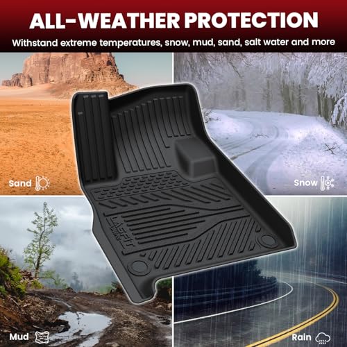 Floor Mats for Rivian R1S 2025, with Cargo & Backrest Mats - view 2