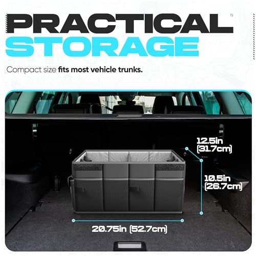 Trunk Organizer - Foldable Car Organizer & Storage for SUVs & Trucks - view 4