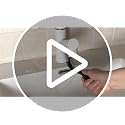 Hard Bristle Crevice Cleaning Brush - Cleaning Supplies - Grout Cleaning Brushes for Household Use - Crevice Cleaning Tool for Bathroom, Home and Kitchen (3, Orange) - view 7