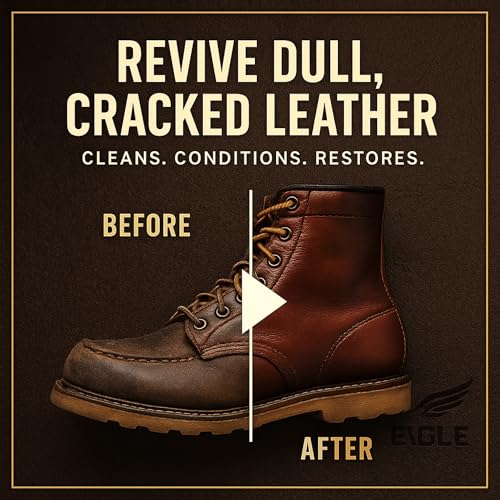 4-in-1 Mink Oil Leather Conditioner Kit – 3.52oz Waterproof Paste with Horsehair Brush, Sponge & Microfiber Cloth – Leather Cleaner & Protector for Boots, Shoes, Jackets, Saddles & Bags - view 4