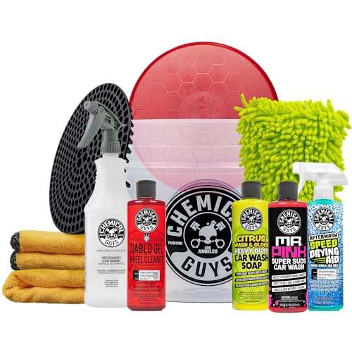 Best Two-Bucket Car Wash Kit, Mitts & Dirt Trap, 11-Piece