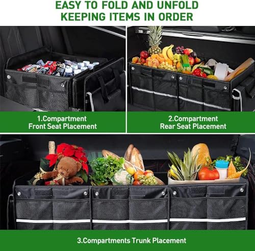 Trunk Organizer - Foldable Car Organizer for SUVs & Sedans Storage - view 5