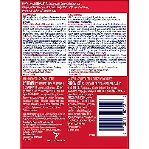 Carpet Cleaner Spray, Stain & Spot Remover for Carpet, 32 Fl Oz - view 4