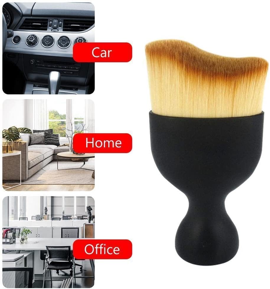 4 Pack Car Interior Cleaning Soft Brushes， Car Interior Beauty Brush，Car Interior Dusting Brush，Suitable for Cleaning Car Interior or Exterior，Air Conditioning Vents， Leather，Computers - view 6