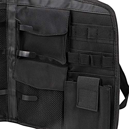 SHMT Trunk Lid Organizer Storage Bag for Indian Roadmaster Chieftain Limited, Black - view 6