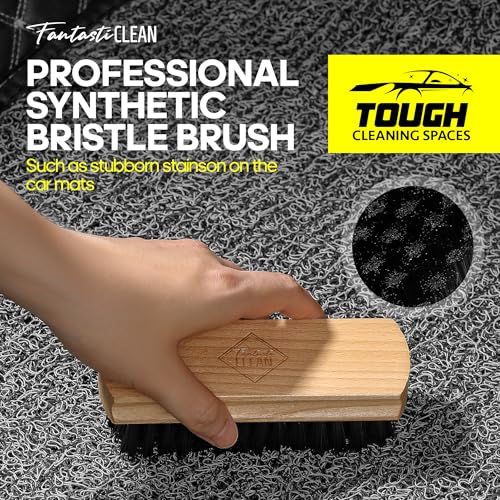 Car Interior Detailing Kit, Leather Cleaner Brush Set, 9PCS - view 7