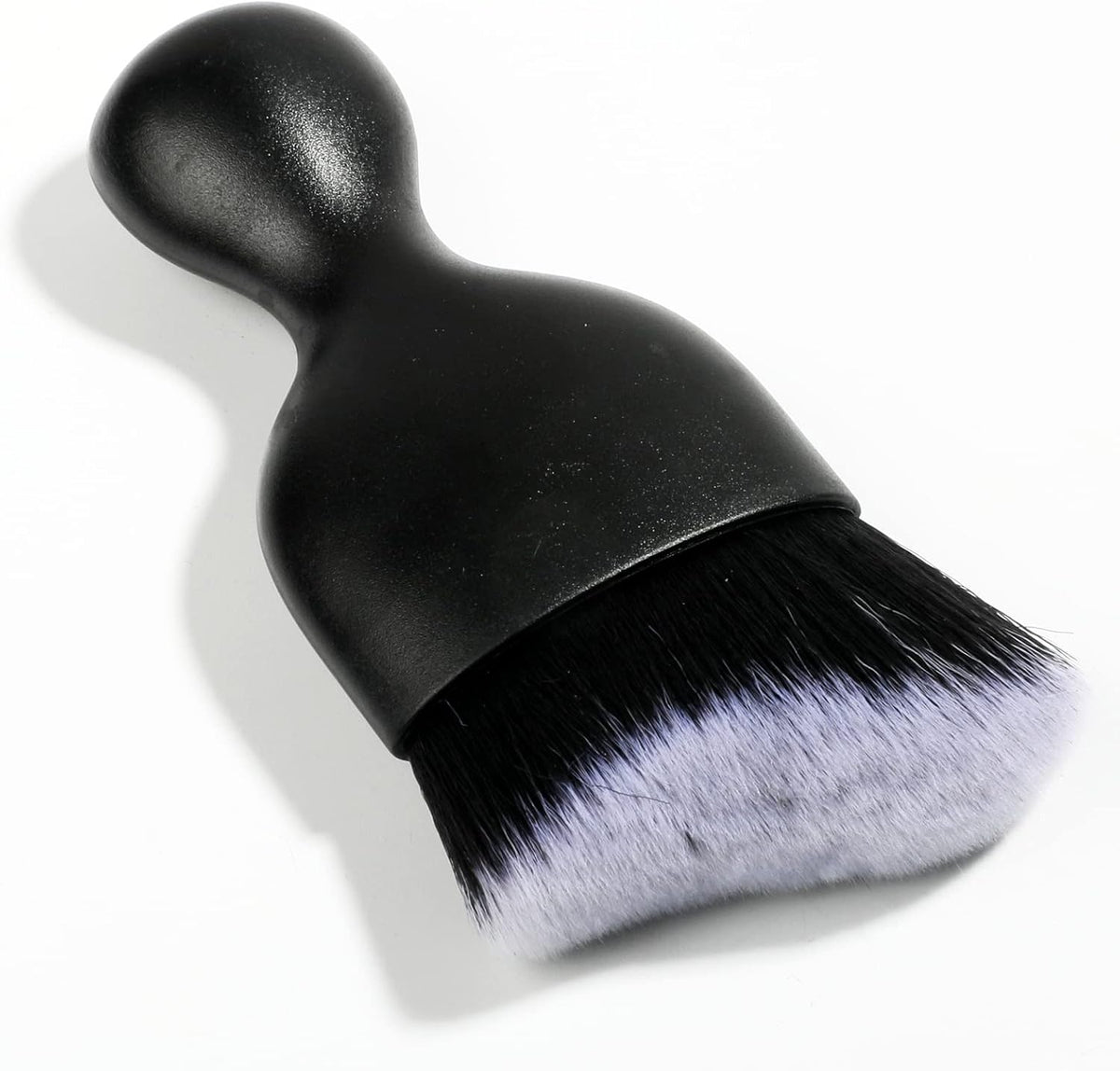 Car Interior Detailing Brush,Soft Bristle Cleaning Brush Car Detailing Brush Dusting Brush,Car Interior Cleaning Tool,Auto Detail Brush Car Dash Duster Brush (Black with Cap) - view 2