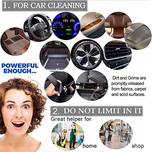 Car Cleaning Kit, Car Cleaning Gun, Car interior Cleaner, Pneumatic Car Wash Gun Spray Gun, Car Detailing Kit, Dust Remover/Upholstery Cleaner, Car Care Essentials (1/4'' NPT Air Plug) - view 5