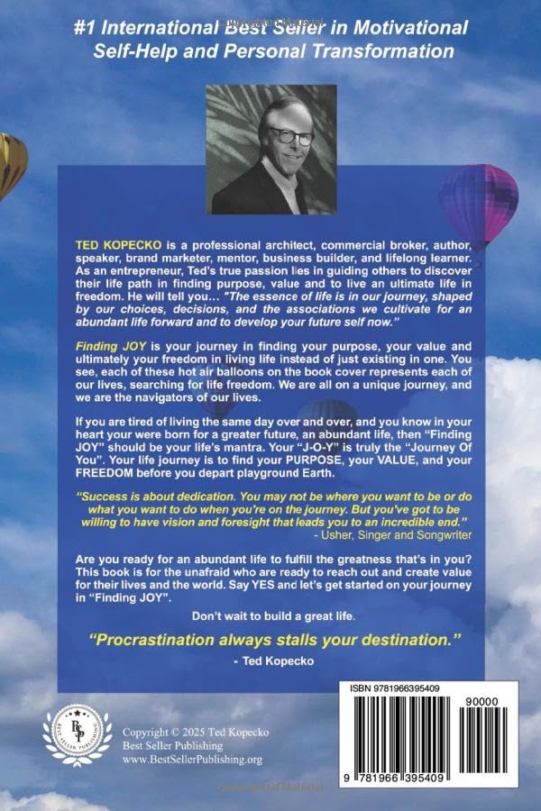 Finding JOY: The Journey of You: Finding Your Purpose, Value, & Freedom - view 2