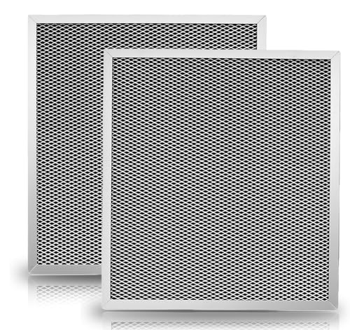 2 pack SV03096 Air Exchanger Filter 12-7/8" x 11-3/4" x 3/4" HRV ventilation air exchanger filter Compatible with Broan ERV100HC Air System - HRV100H Air System